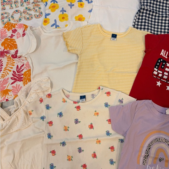 Colorful Toddler Girls 3T T-Shirt Collection - Picture 3 of 4